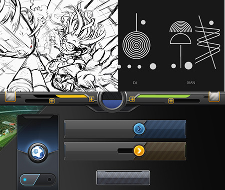 完美体育UI设计